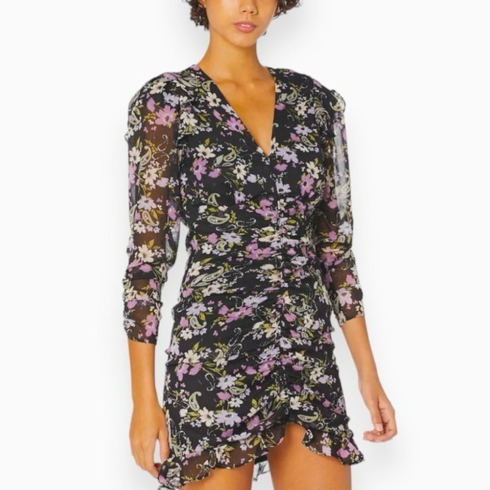 ASTR THE LABEL KIMBRA FLORAL DRESS